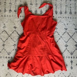 American Eagle Tie Strap Mini Dress